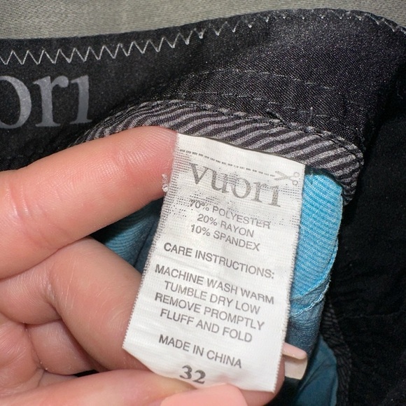 Vuori men’s blue drawstring swim shorts 32 beach summer vacation - Picture 9 of 12